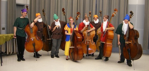 Snow White and Seven Basses