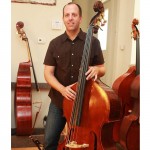 Double bass luthier Nick Lloyd
