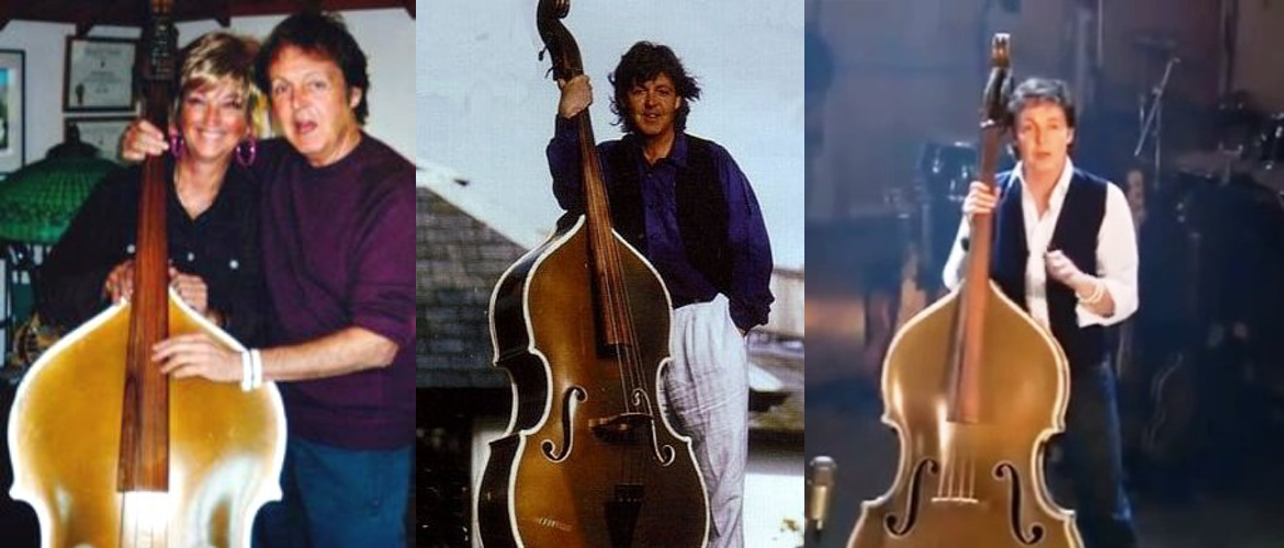Paul McCartney on the Double Bass