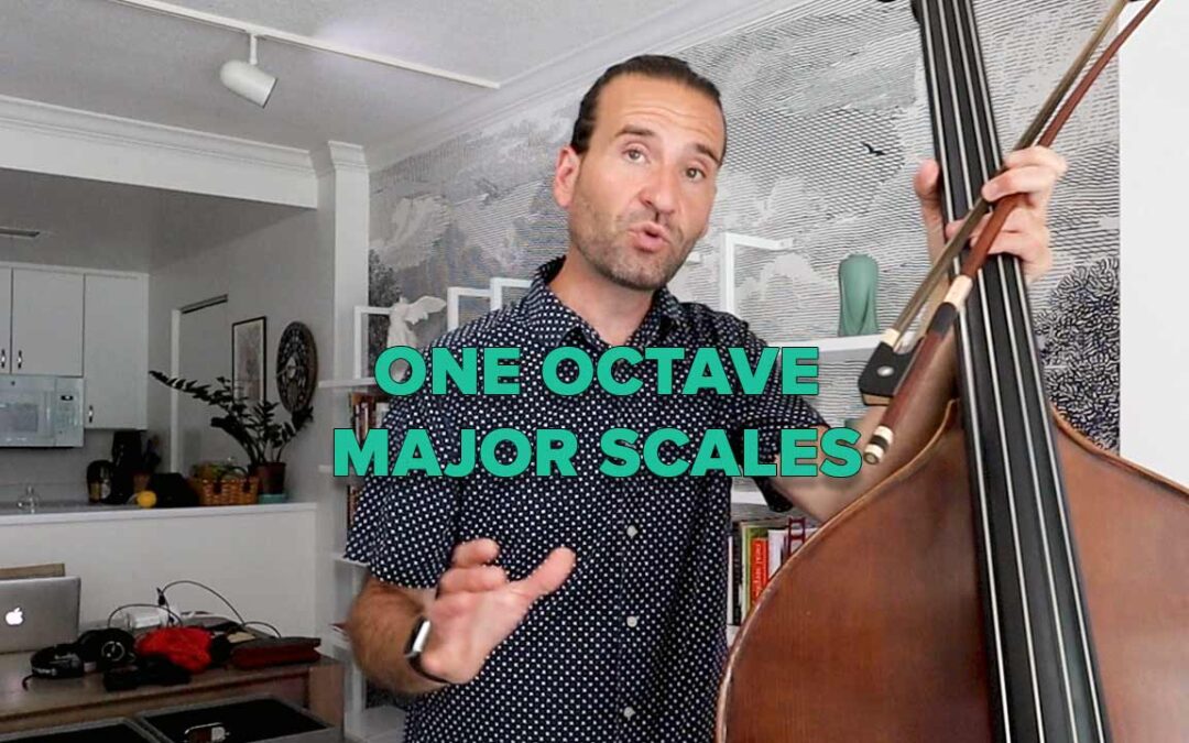 One Octave Major Scales For Double Bass Jason Heaths Double Bass Blog 
