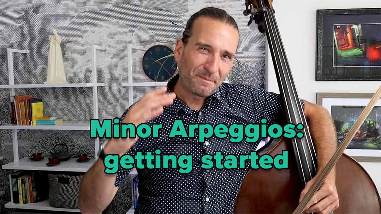 Minor Arpeggios – getting started